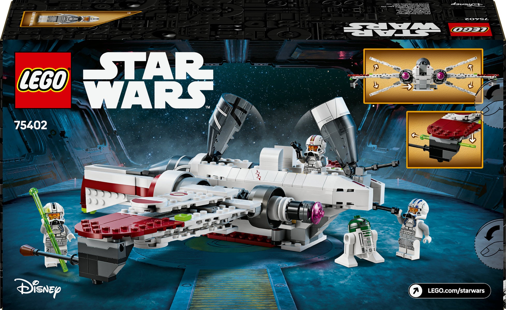 LEGO Star Wars ARC-170 Starfighter Playset 75402
