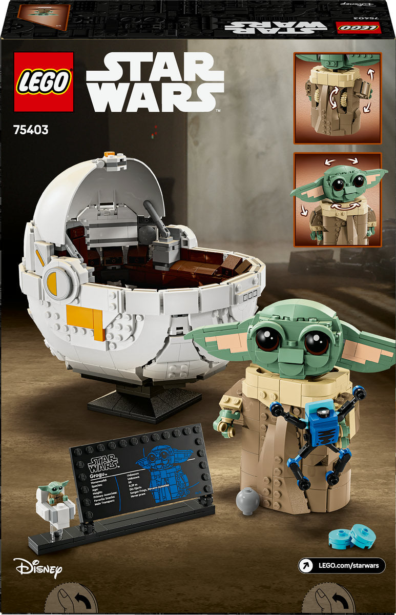 LEGO Star Wars Grogu with Hover Pram Set 75403