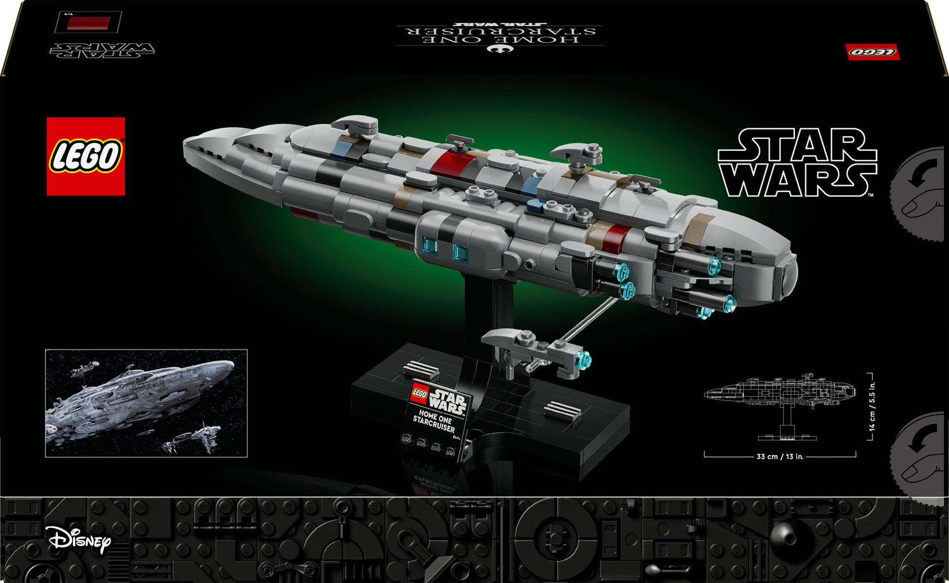 LEGO Star Wars Home One Starcruiser model Set 75405