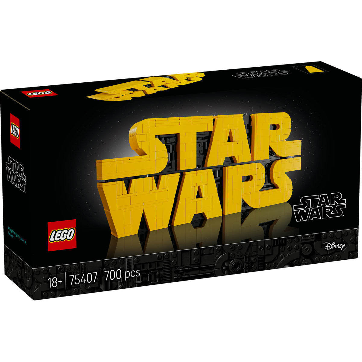 LEGO Star Wars Brick-Built Star Wars Logo Sign 75407