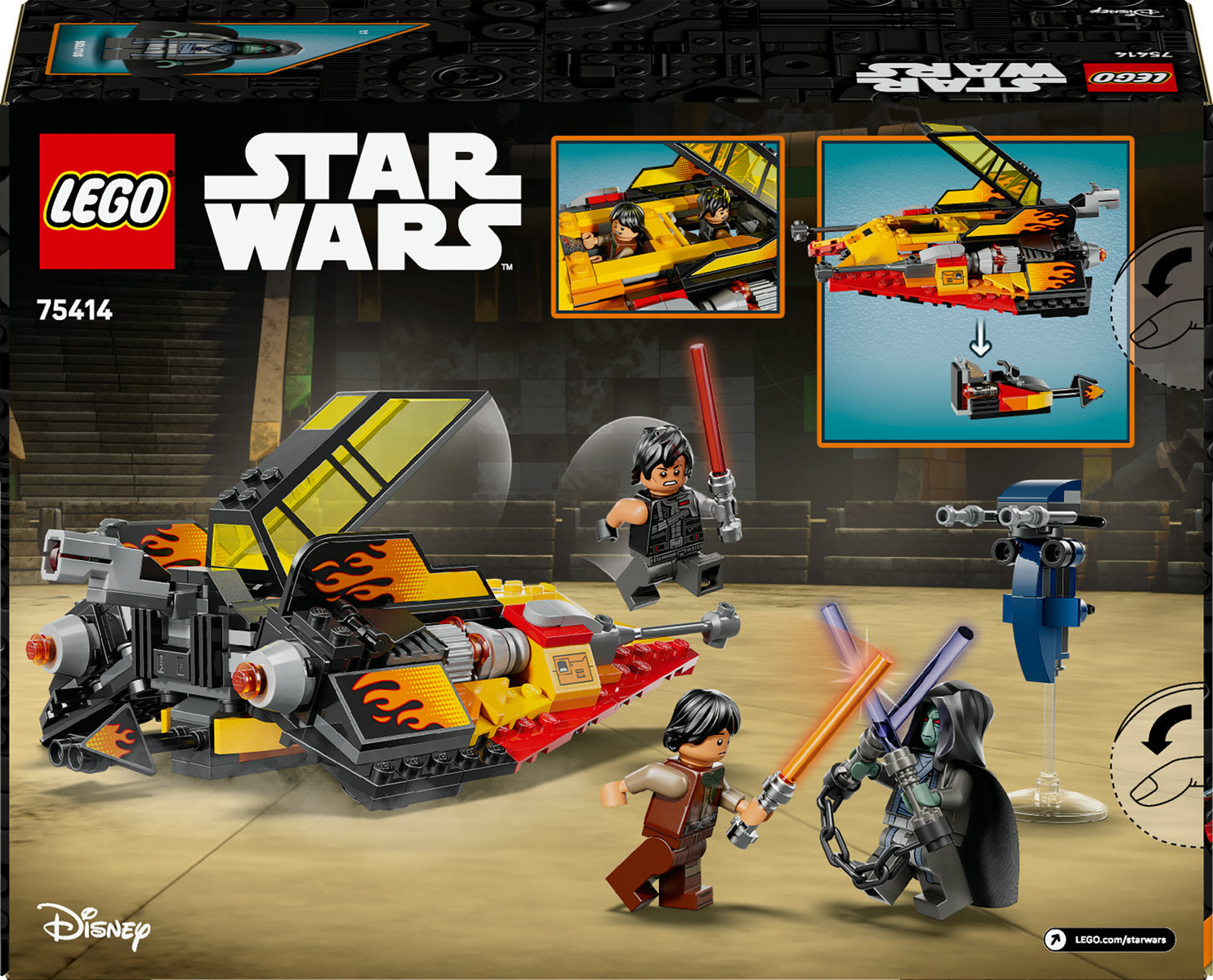 LEGO Star Wars The Force Burner Snowspeeder 75414