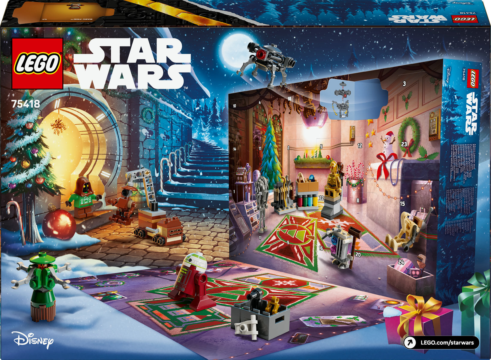 LEGO Star Wars Advent Calendar 2025 for Kids 75418