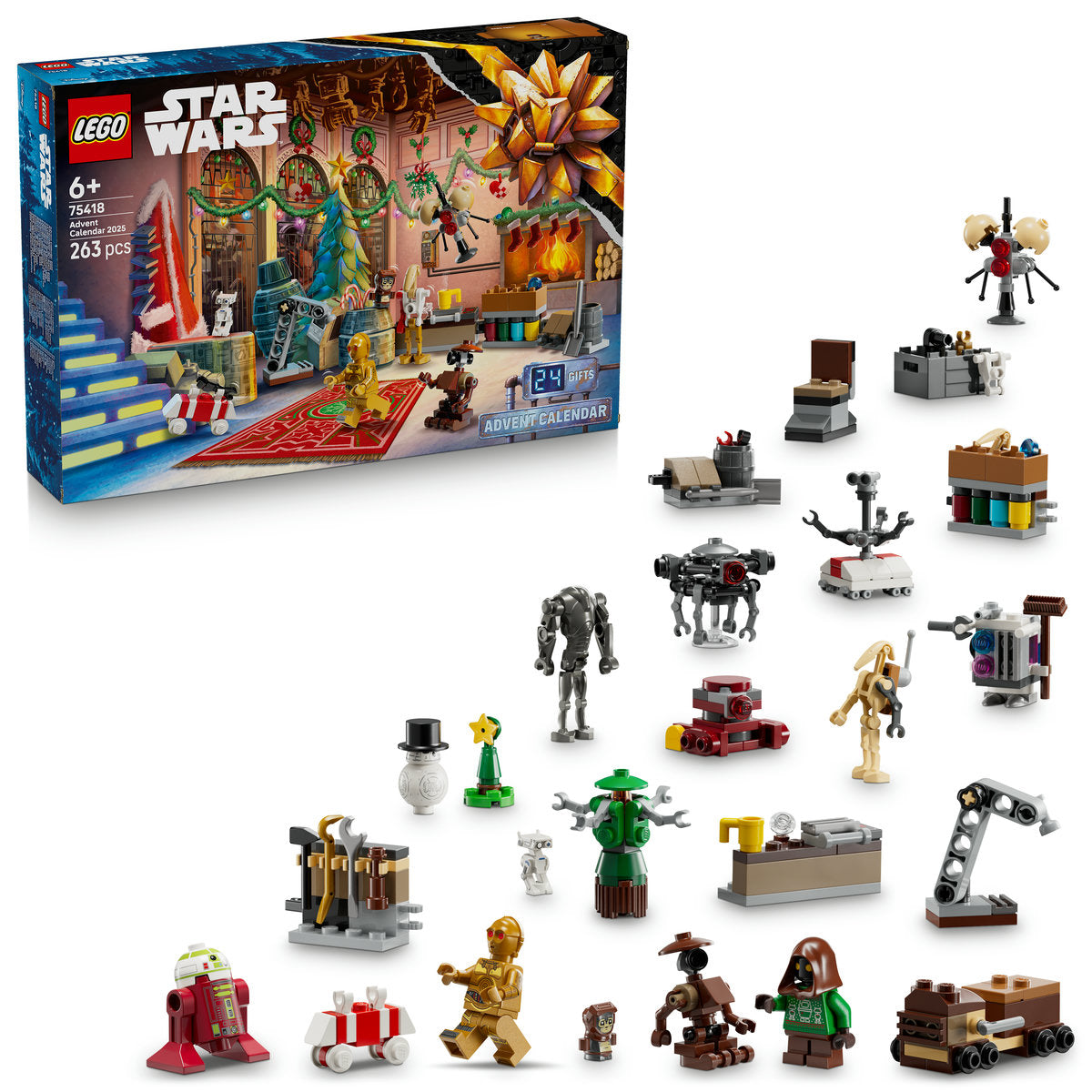 LEGO Star Wars Advent Calendar 2025 for Kids 75418