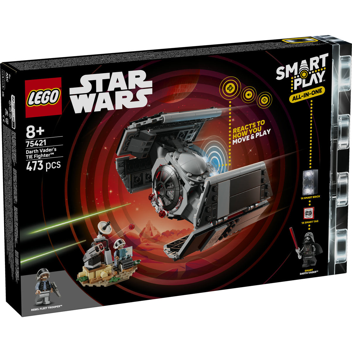 LEGO Star Wars SMART Play: Darth Vader’s TIE Fighter 75421