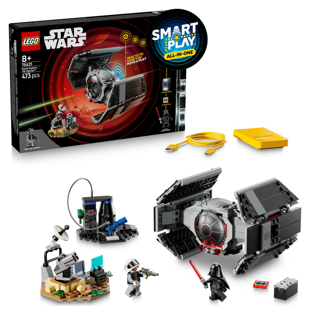 LEGO Star Wars SMART Play: Darth Vader’s TIE Fighter 75421