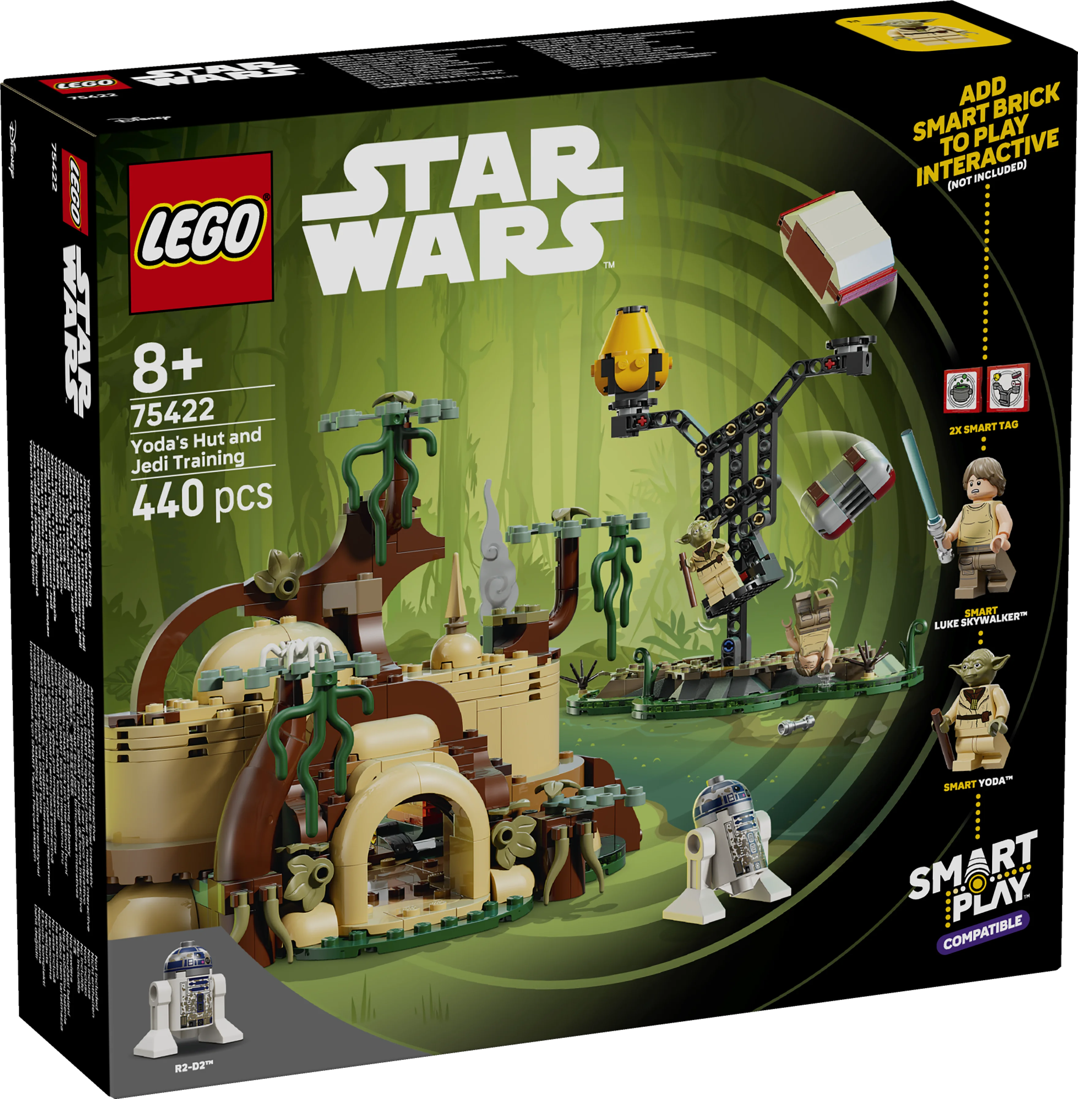 LEGO Star Wars SMART Play: Yoda’s Hut and Jedi Training 75422