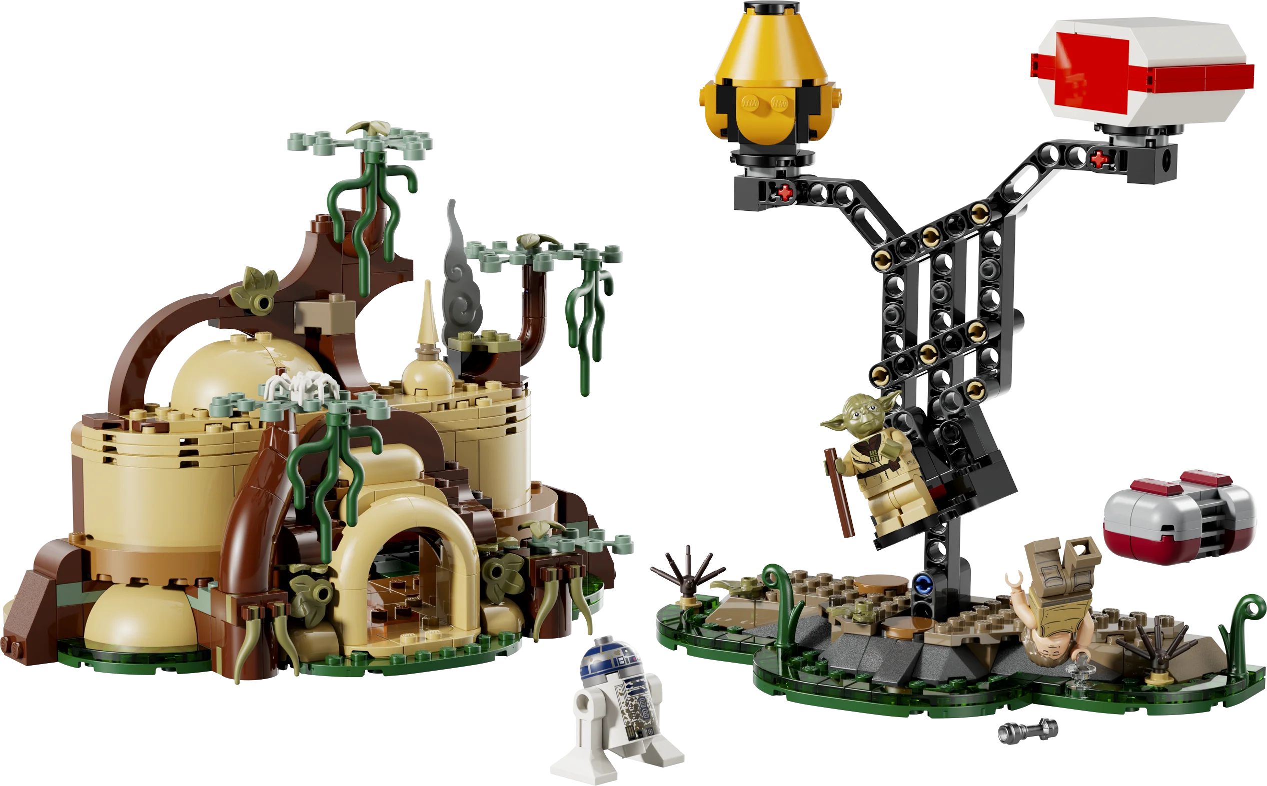 LEGO Star Wars SMART Play: Yoda’s Hut and Jedi Training 75422