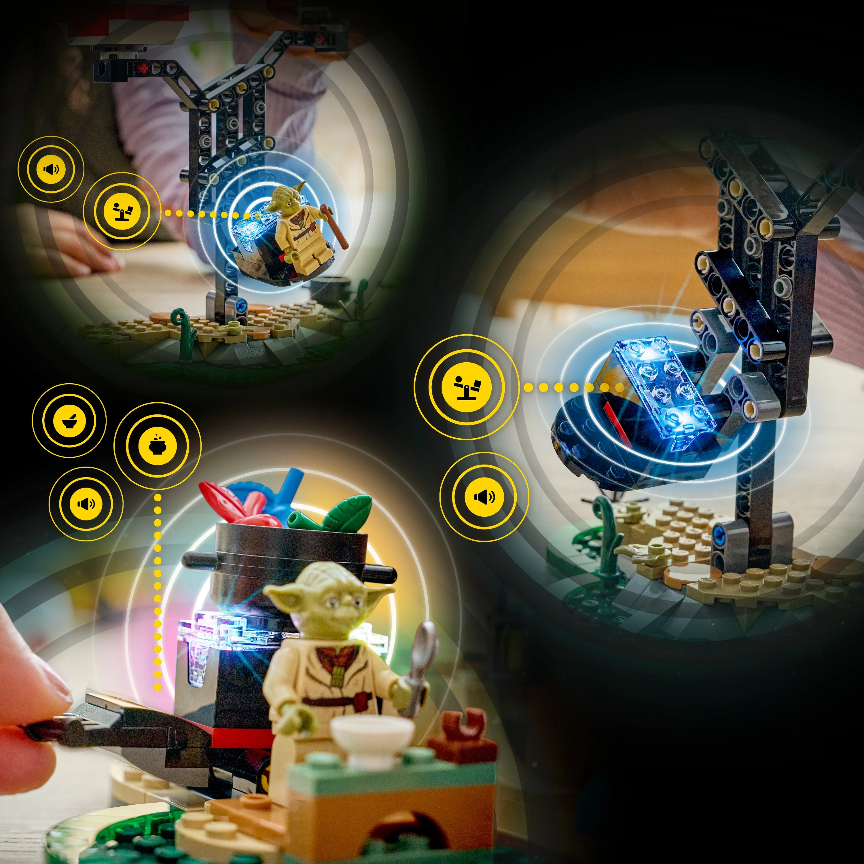 LEGO Star Wars SMART Play: Yoda’s Hut and Jedi Training 75422