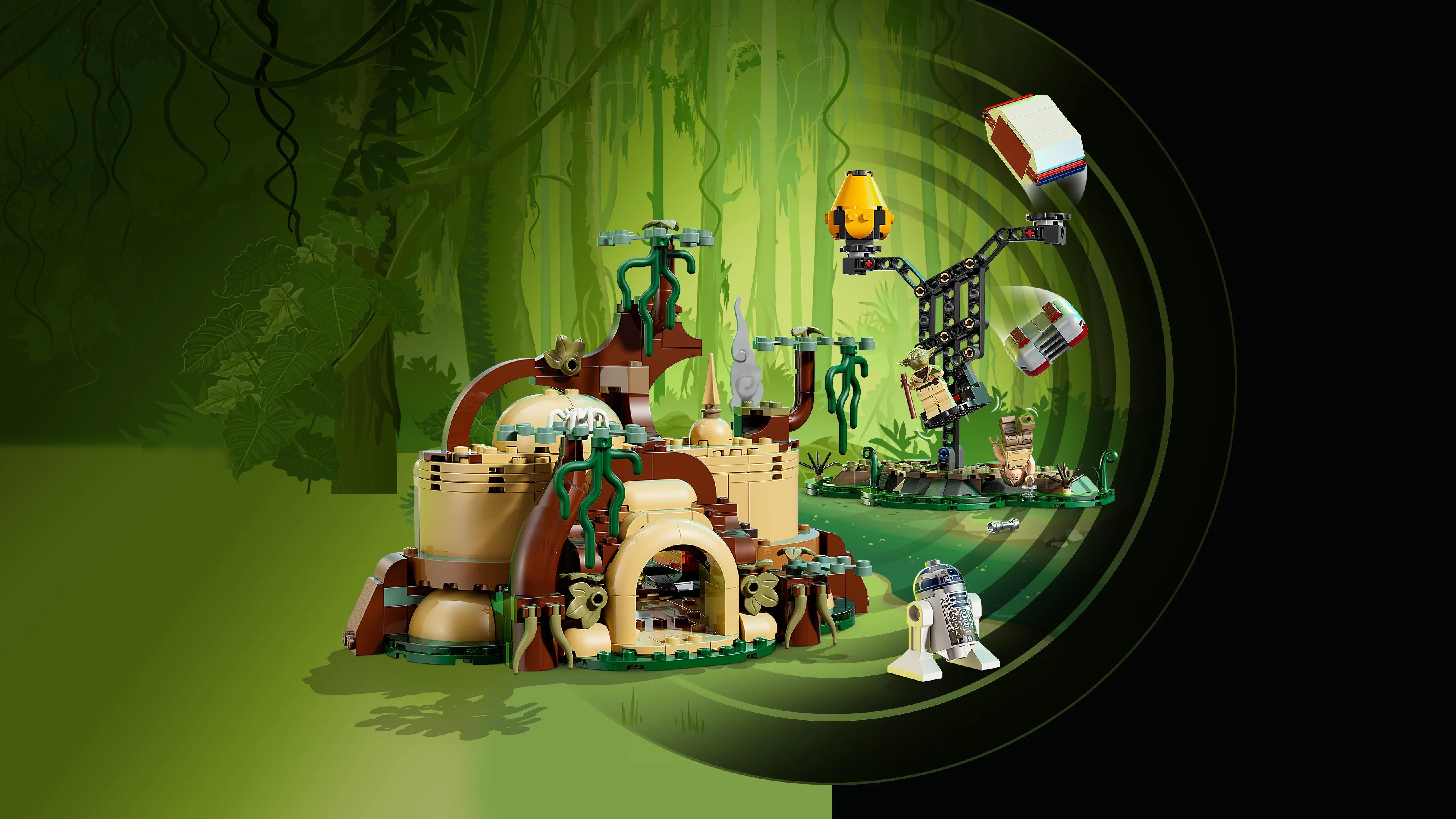 LEGO Star Wars SMART Play: Yoda’s Hut and Jedi Training 75422