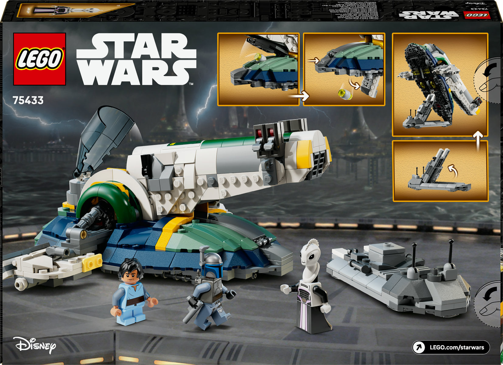 LEGO Star Wars Jango Fett’s Starship Set 75433