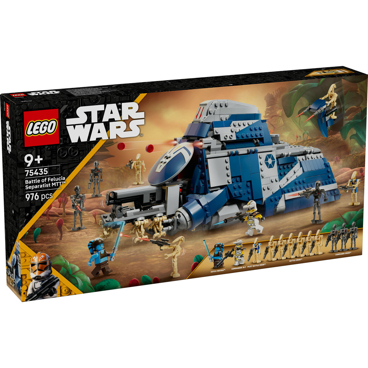 LEGO Star Wars Battle of Felucia Separatist MTT set packaging
