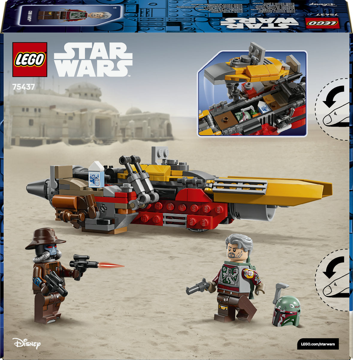 LEGO Star Wars Cobb Vanth’s Speeder Toy 75437