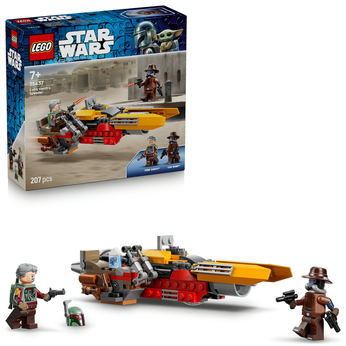 LEGO Star Wars Cobb Vanth’s Speeder Toy 75437