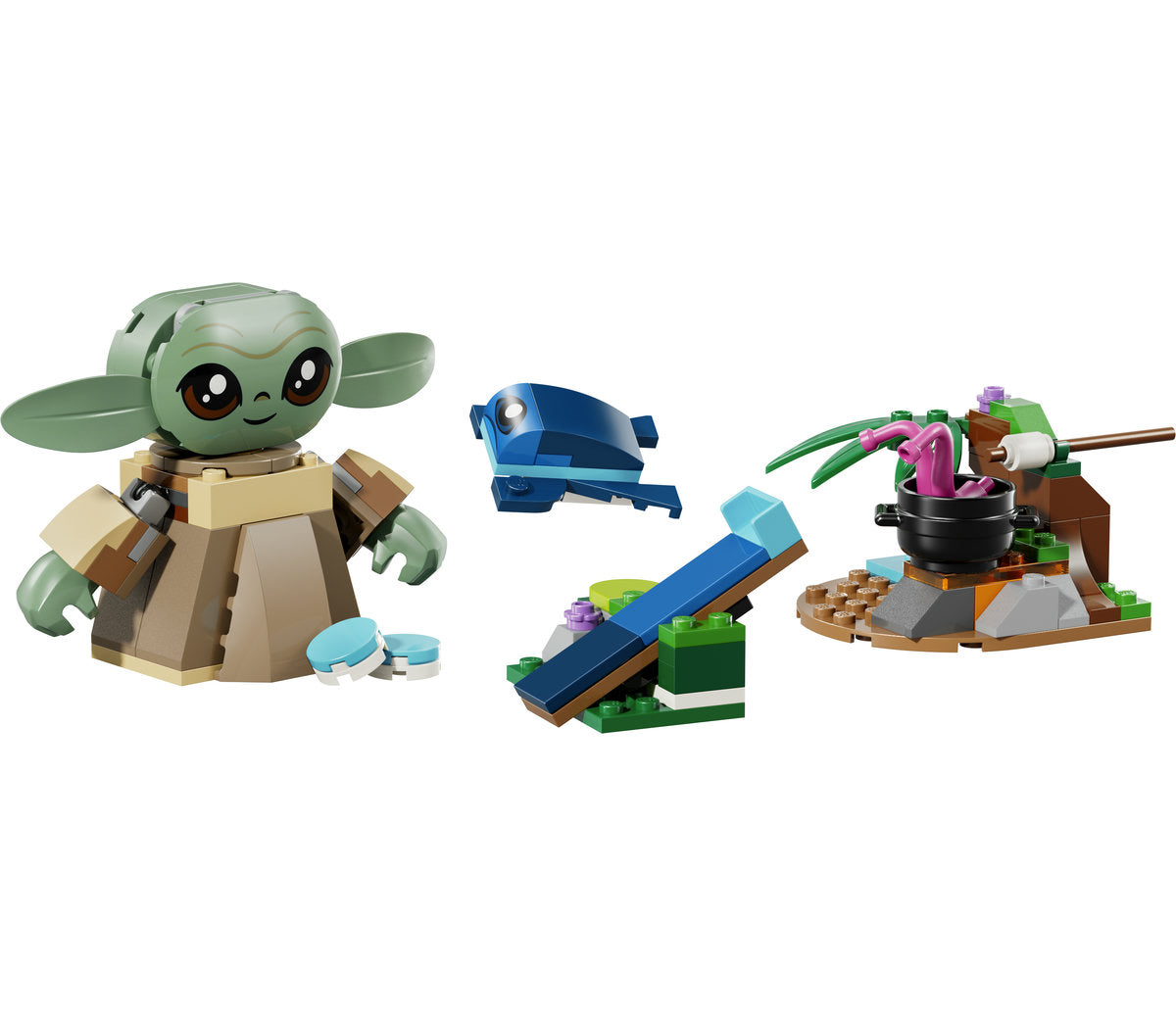 LEGO Star Wars Grogu’s Homestead Toy for Kids 75443