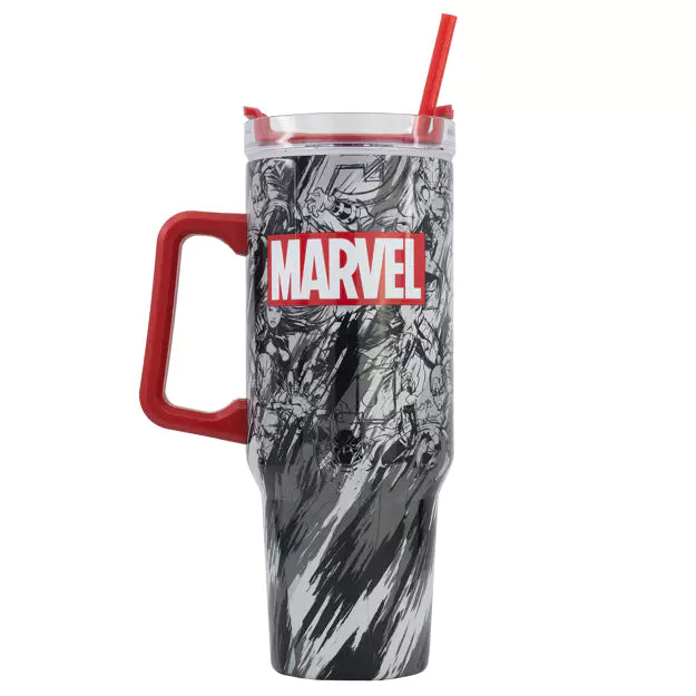 Marvel Pattern Insulated Stainless Steel XXL Rambler Mug