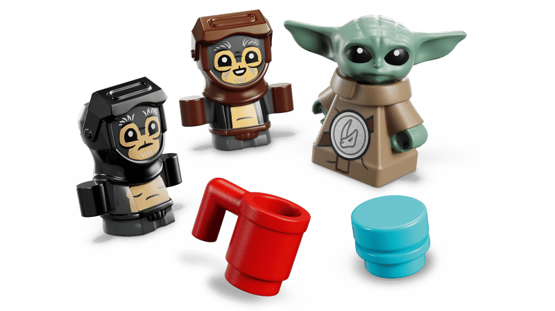 LEGO Star Wars The Mandalorian and Grogu™ Anzellan Starship Toy Building Set for Kids - 75445