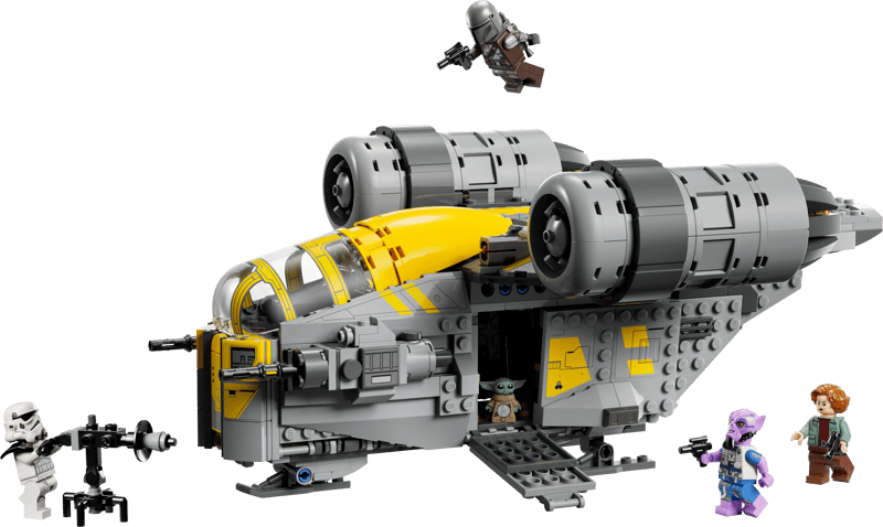 LEGO Star Wars The Mandalorian and Grogu™ The Razor Crest™ - Vehicle Toy Building Set - 75447