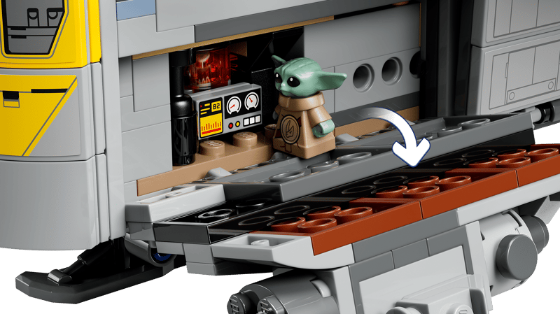 LEGO Star Wars The Mandalorian and Grogu™ The Razor Crest™ - Vehicle Toy Building Set - 75447