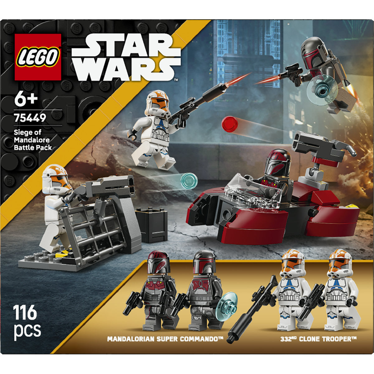 LEGO Star Wars Siege of Mandalore Battle Pack 75449