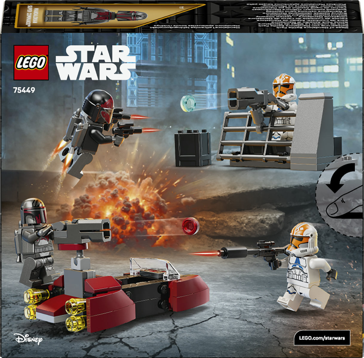 LEGO Star Wars Siege of Mandalore Battle Pack 75449