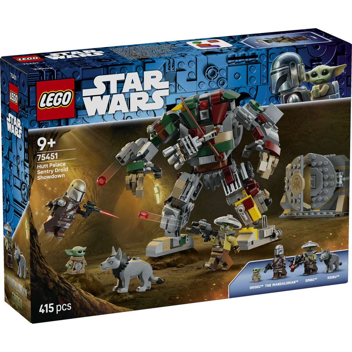 LEGO Star Wars Hutt Palace Sentry Droid Showdown Building Set 75451