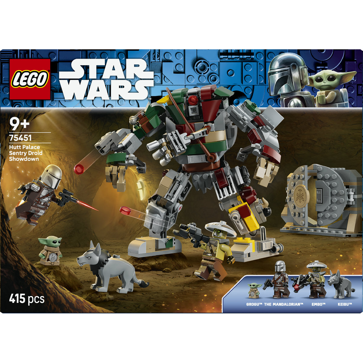 LEGO Star Wars Hutt Palace Sentry Droid Showdown Building Set 75451