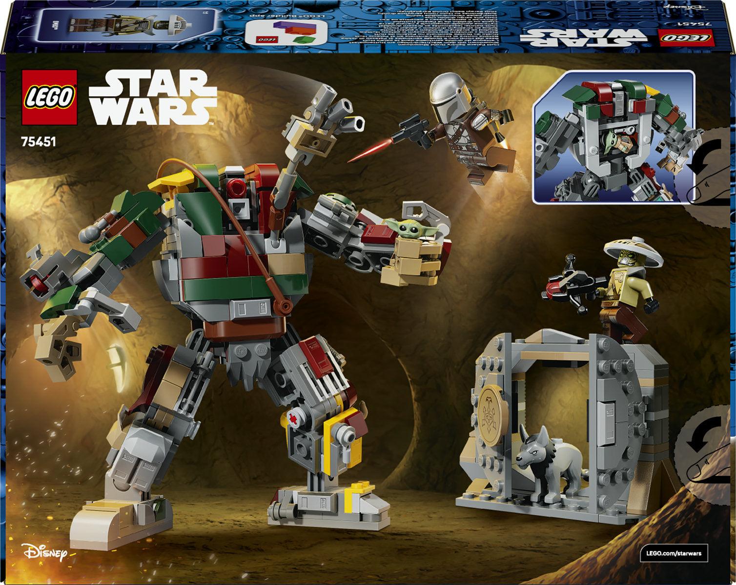 LEGO Star Wars Hutt Palace Sentry Droid Showdown Building Set 75451