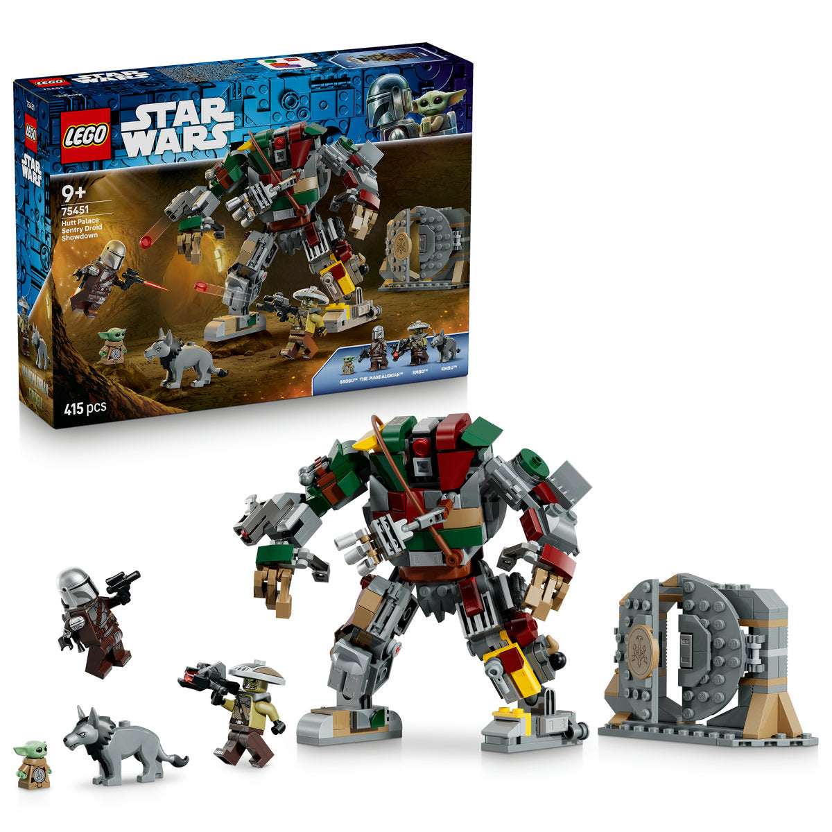 LEGO Star Wars Hutt Palace Sentry Droid Showdown Building Set 75451