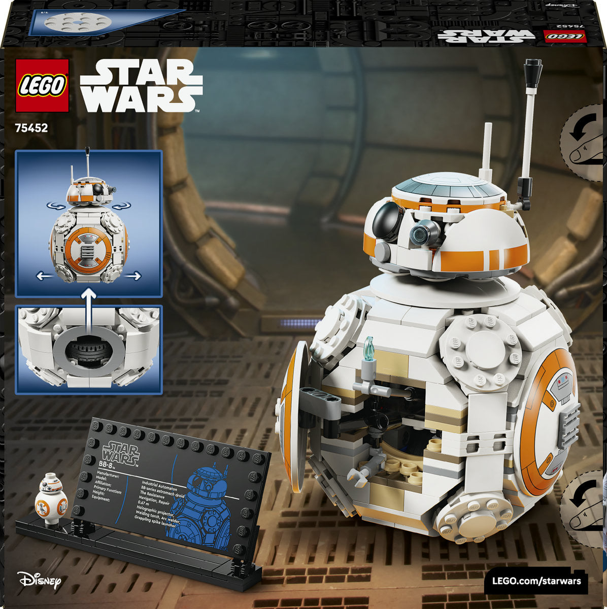 LEGO Star Wars BB-8 Astromech Droid Figure 75452