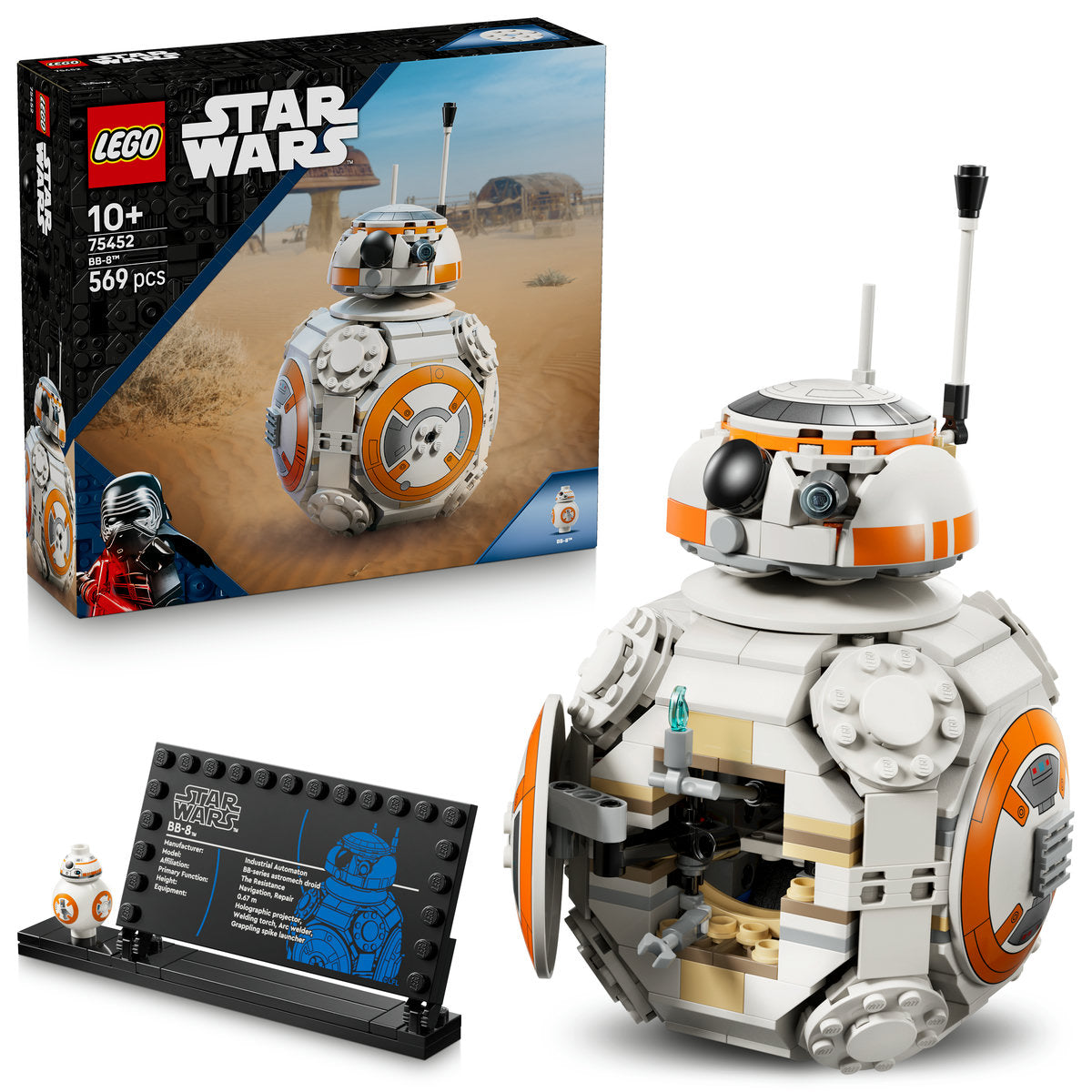LEGO Star Wars BB-8 Astromech Droid Figure 75452