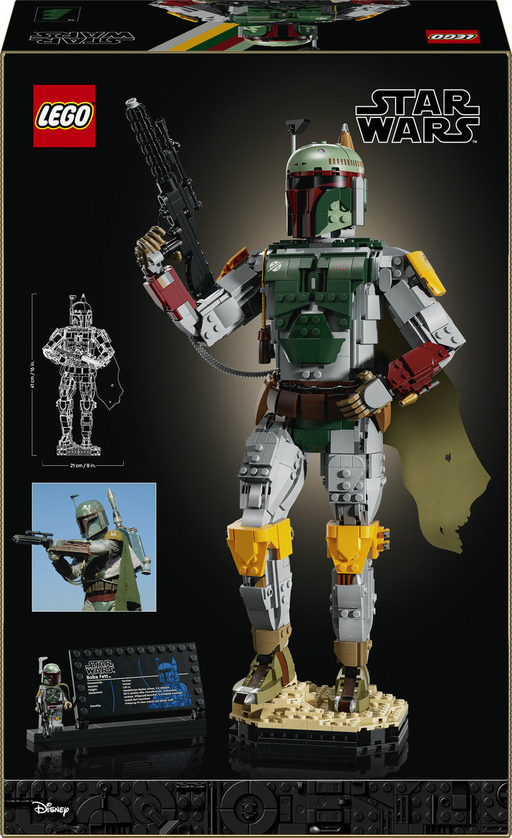 LEGO Star Wars Boba Fett Collectible Figure Building Set 75455