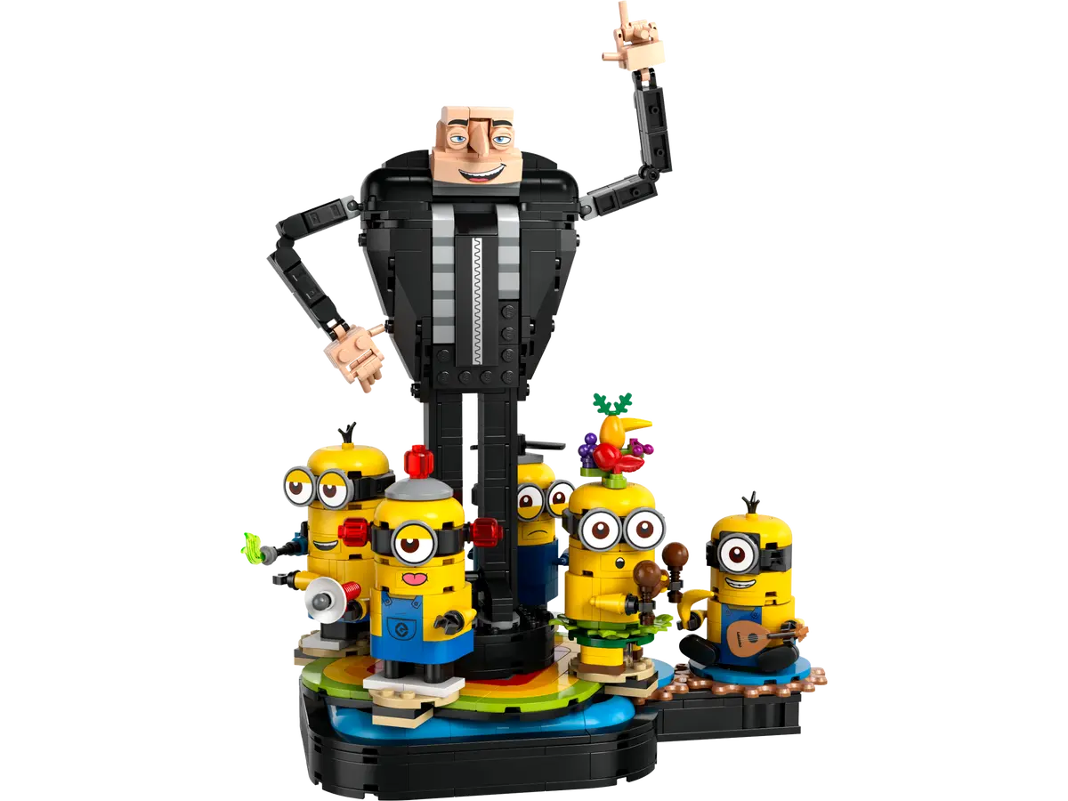 LEGO Brick-Built Gru and Minions 75582