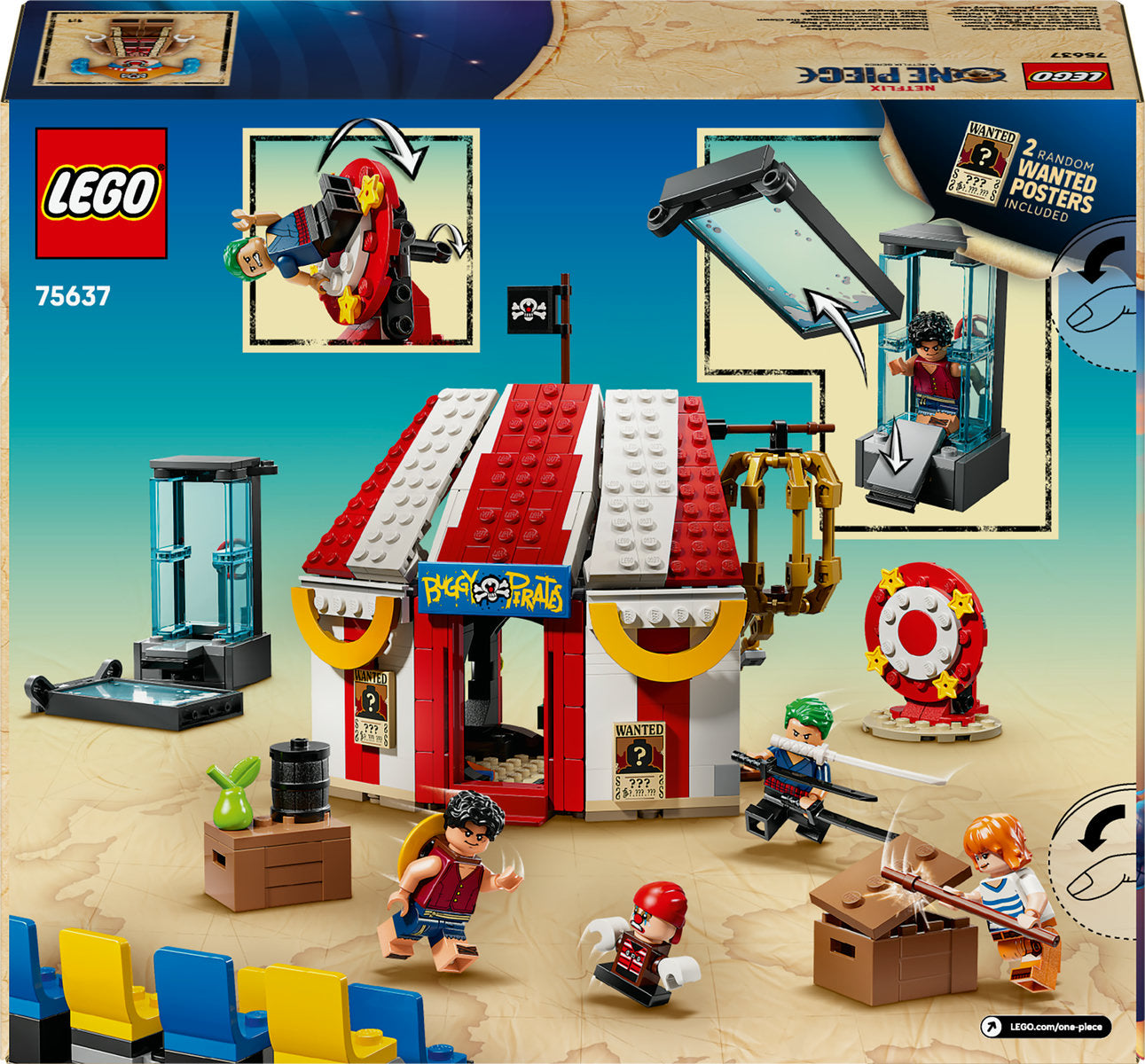 LEGO ONE PIECE Buggy the Clown’s Circus Tent 75637