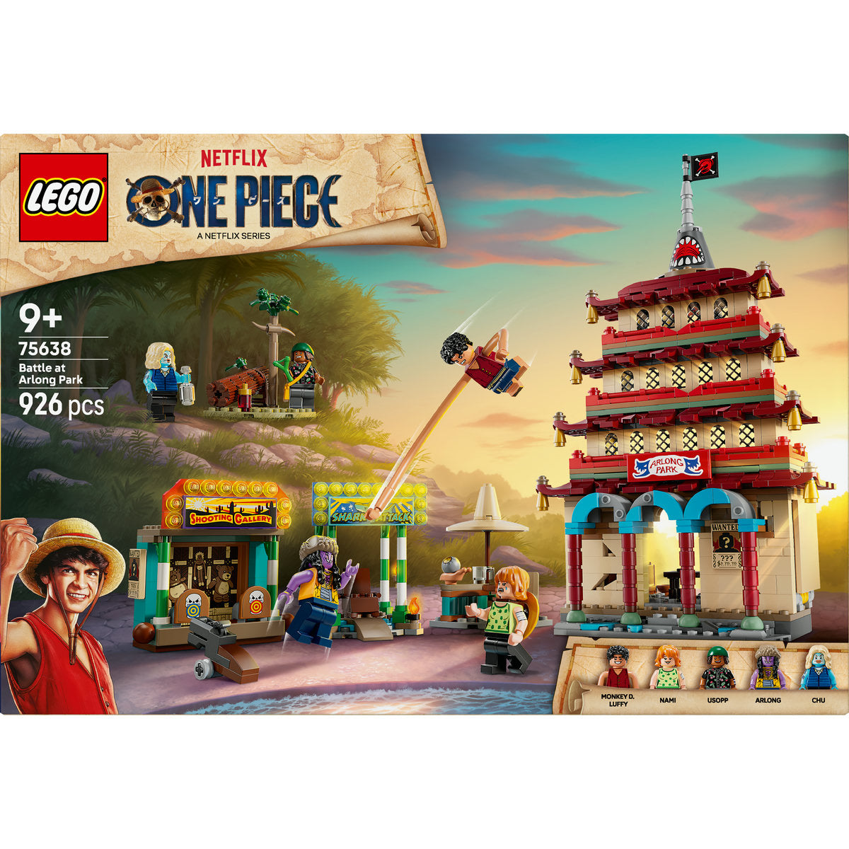 LEGO ONE PIECE Battle at Arlong Park Toy 75638