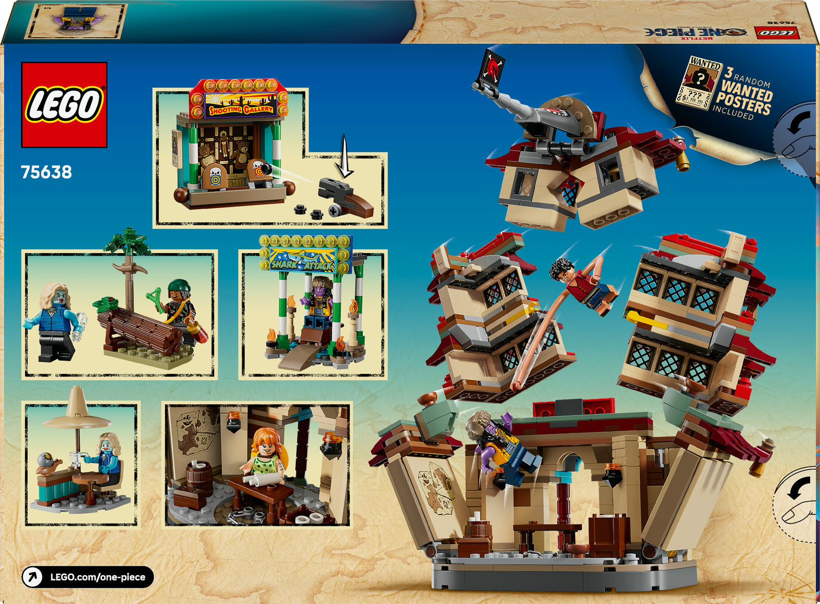 LEGO ONE PIECE Battle at Arlong Park Toy 75638