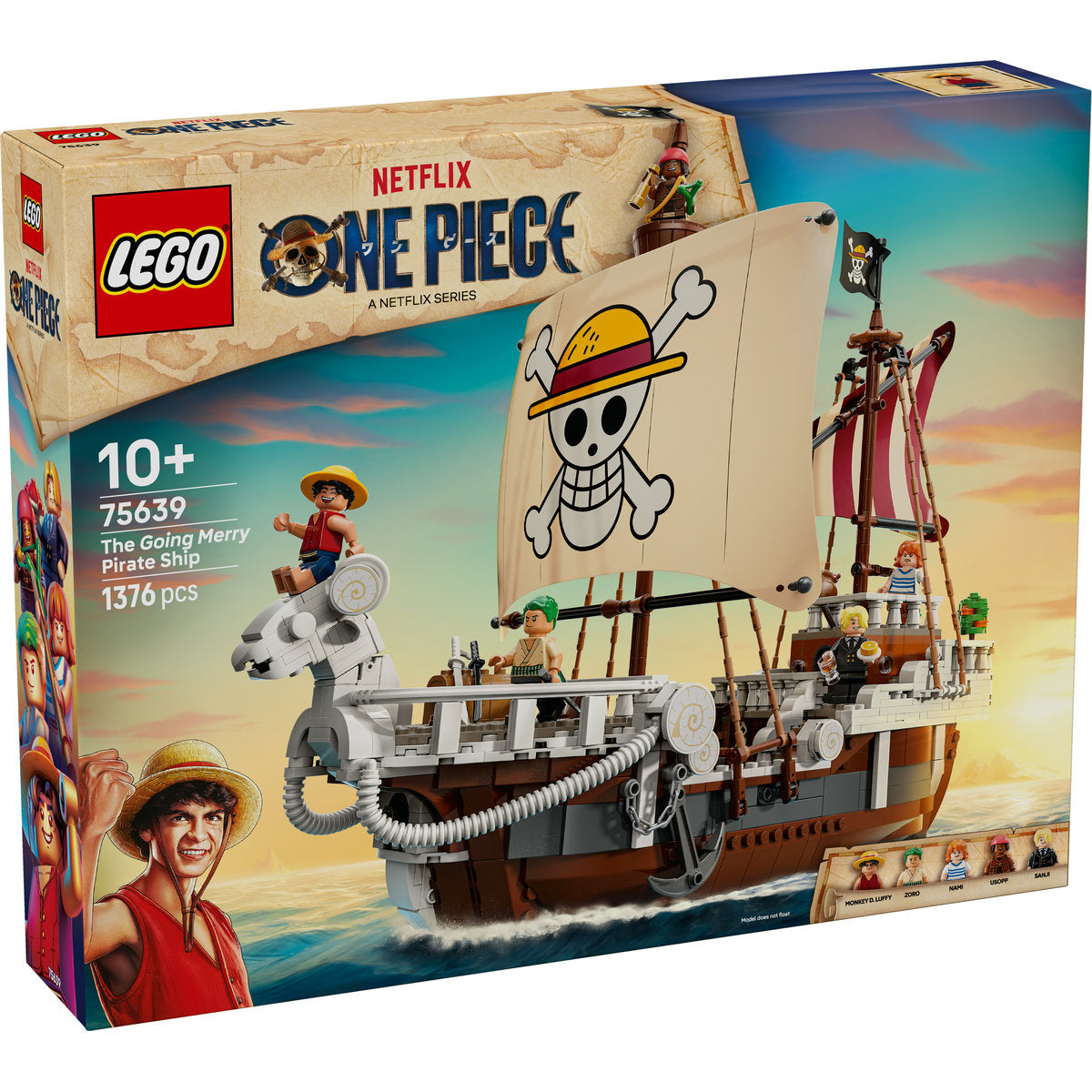 LEGO ONE PIECE The Going Merry Pirate Ship Toy 75639