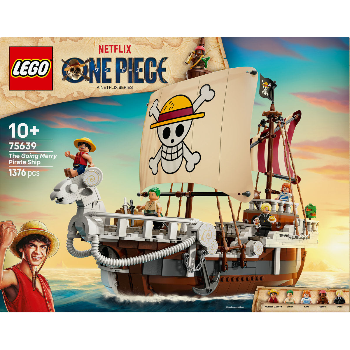 LEGO ONE PIECE The Going Merry Pirate Ship Toy 75639