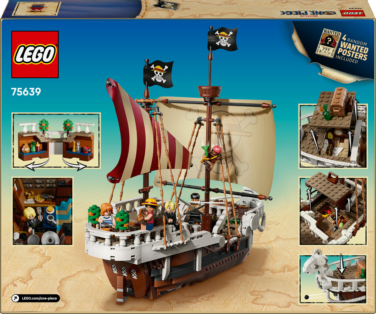 LEGO ONE PIECE The Going Merry Pirate Ship Toy 75639