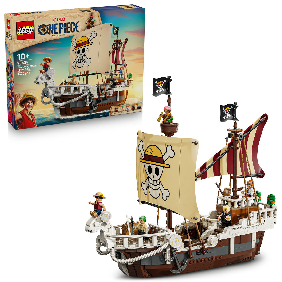 LEGO ONE PIECE The Going Merry Pirate Ship Toy 75639