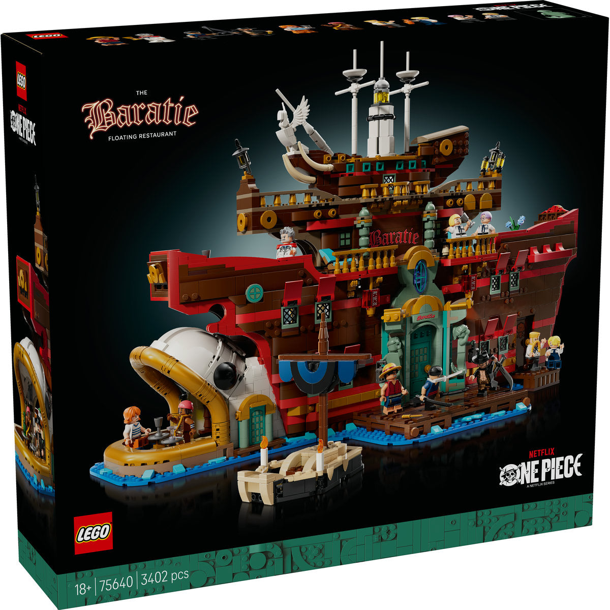 LEGO ONE PIECE The Baratie Floating Restaurant 75640