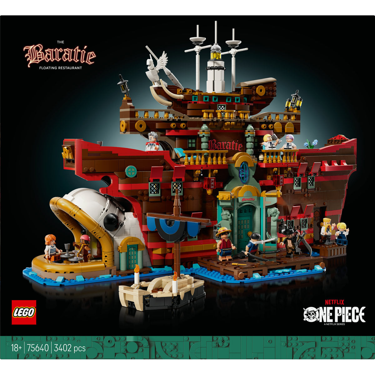 LEGO ONE PIECE The Baratie Floating Restaurant 75640