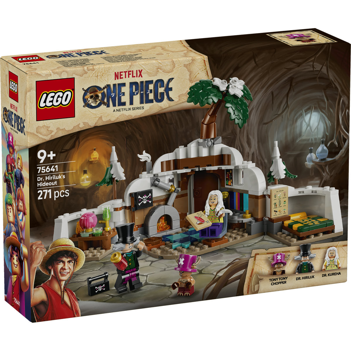 LEGO ONE PIECE Dr. Hiriluk's Hideout Building Set 75641