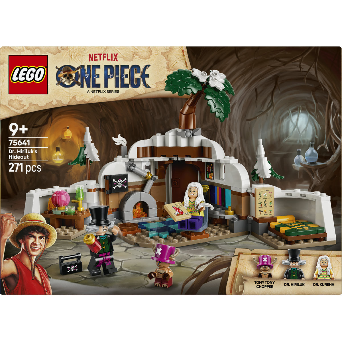 LEGO ONE PIECE Dr. Hiriluk's Hideout Building Set 75641