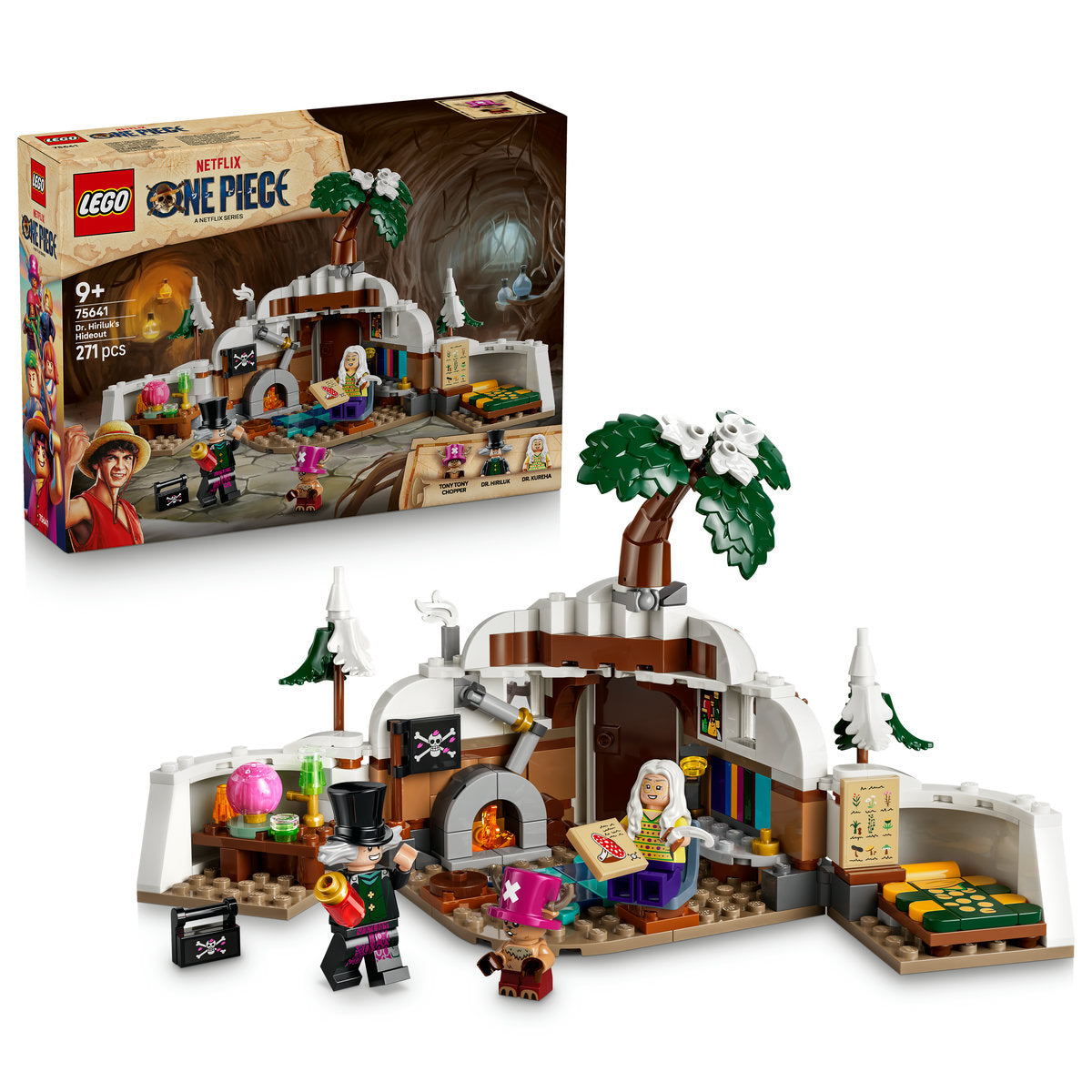 LEGO ONE PIECE Dr. Hiriluk's Hideout Building Set 75641