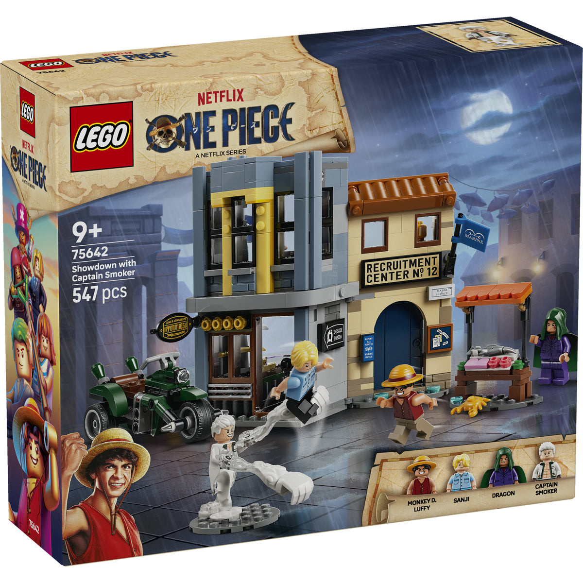 LEGO ONE PIECE Showdown with Captain Smoker Building Set 75642