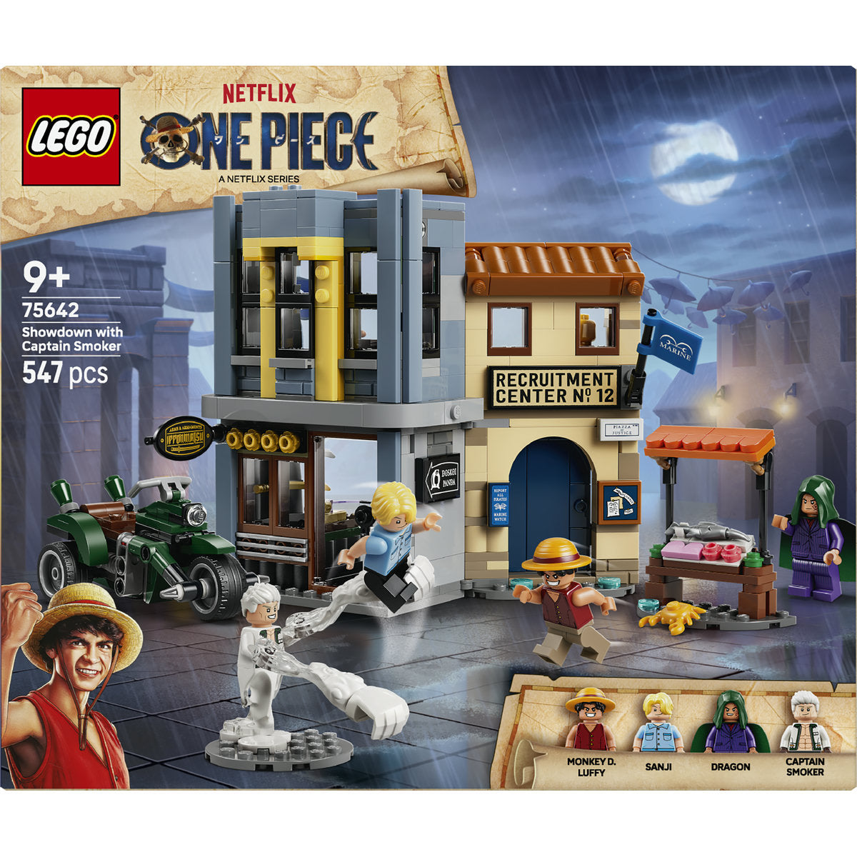 LEGO ONE PIECE Showdown with Captain Smoker Building Set 75642