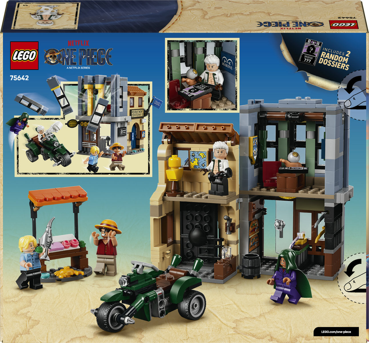 LEGO ONE PIECE Showdown with Captain Smoker Building Set 75642