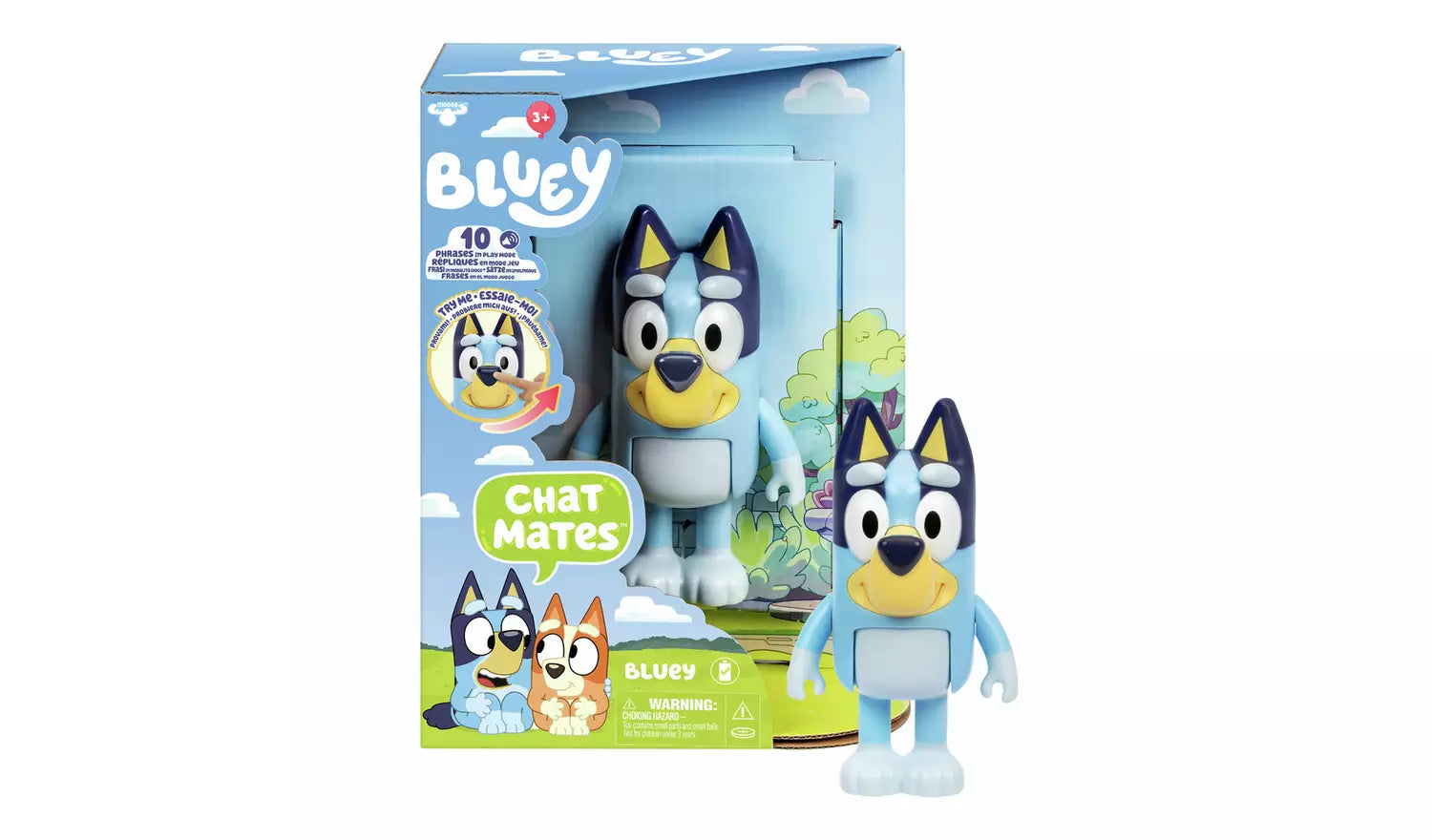 Bluey Chat Mates Figure Asst
