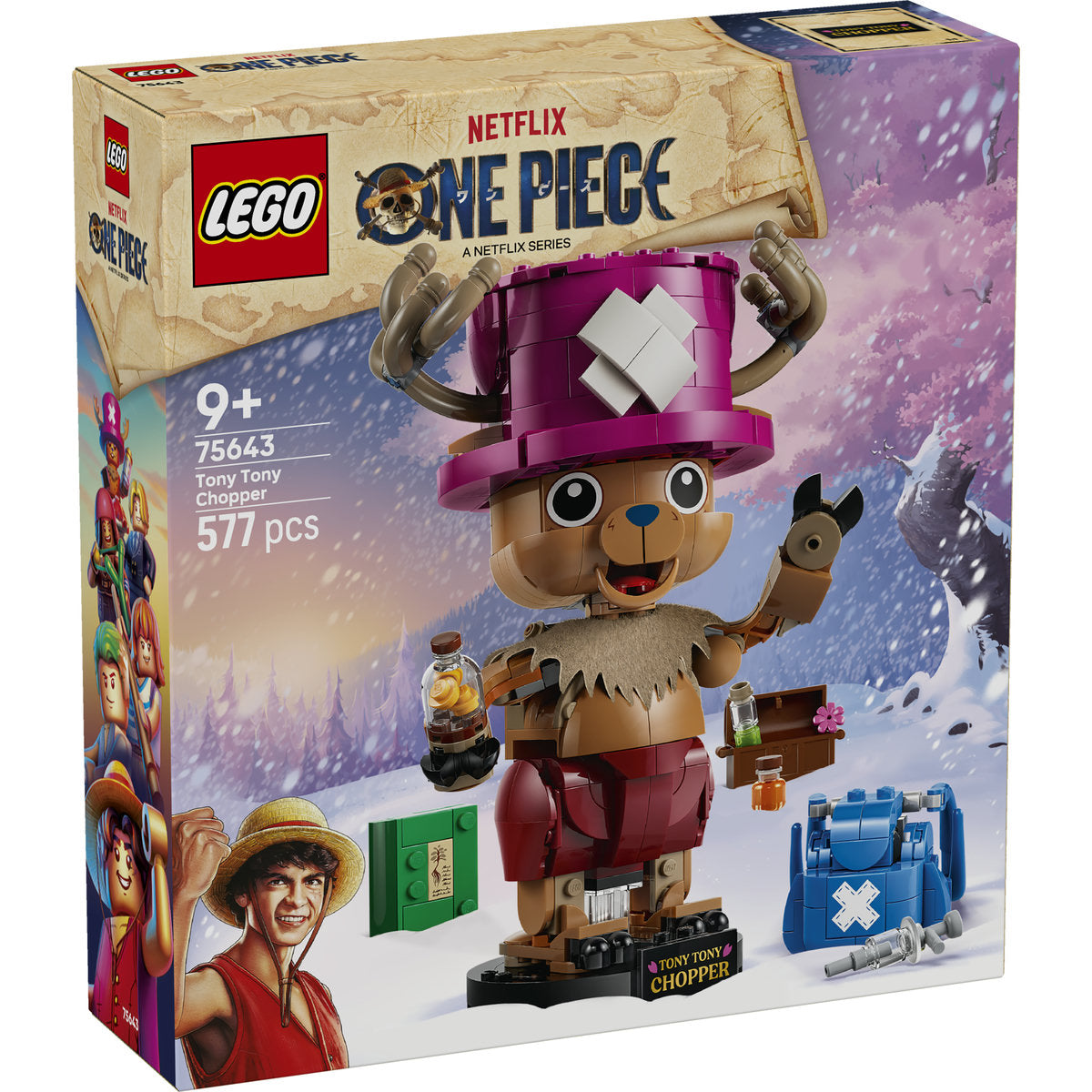 LEGO ONE PIECE Tony Tony Chopper Figure Building Set 75643