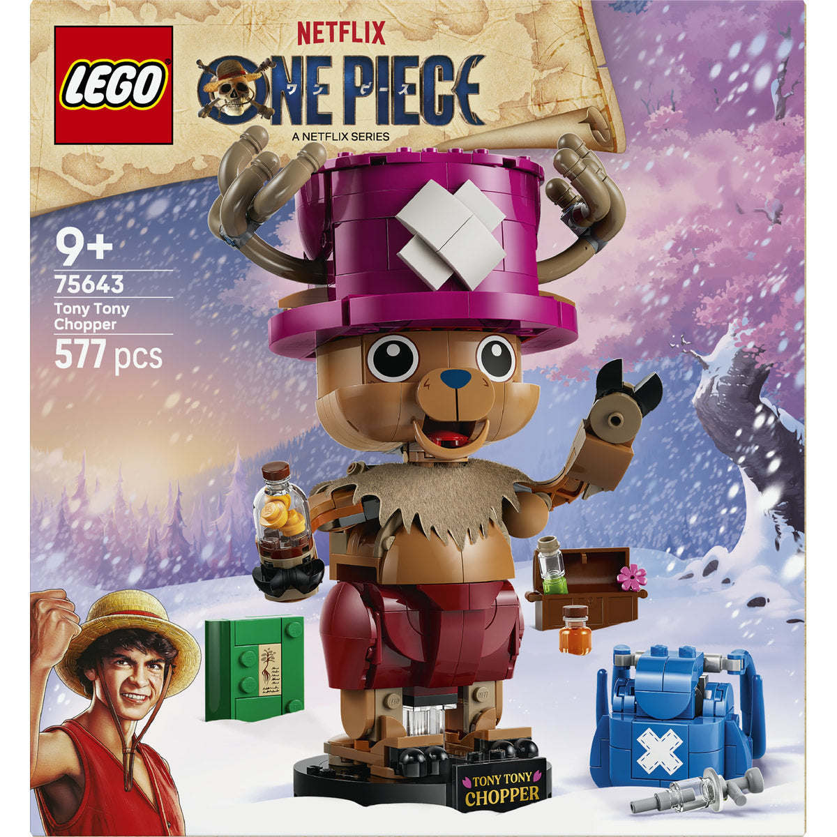 LEGO ONE PIECE Tony Tony Chopper Figure Building Set 75643